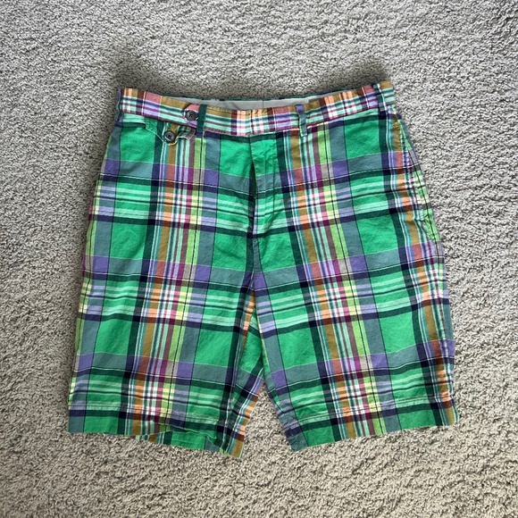 Vintage Men's Polo Ralph Lauren Authentic Indian Madras Shorts - Picture 2 of 10